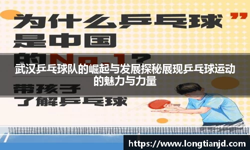 武汉乒乓球队的崛起与发展探秘展现乒乓球运动的魅力与力量
